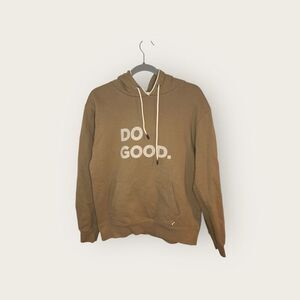 Cotopaxi Do Good Pullover Hoodie Tan Size Medium